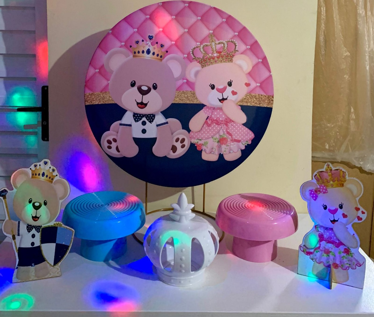 Revelação Urso Realeza - Vernizzi Decorações 