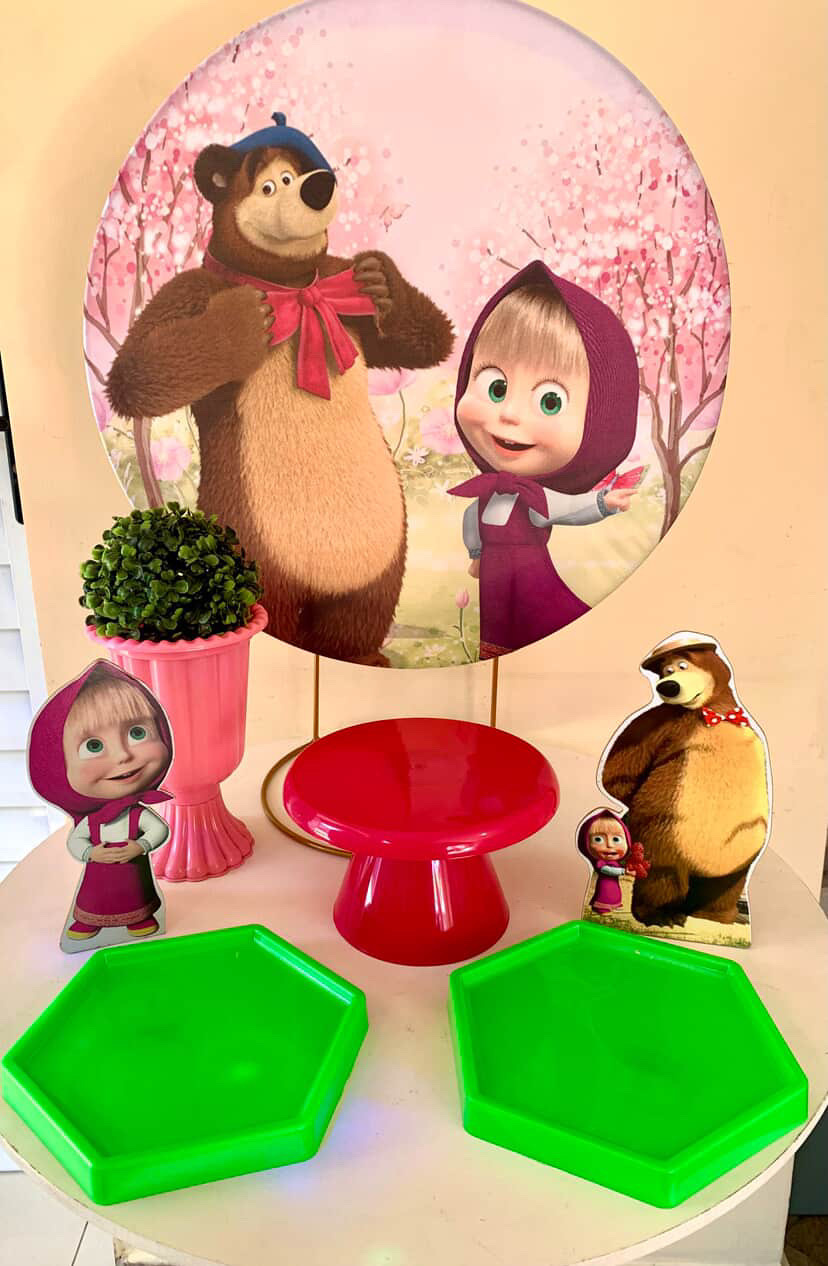 Masha E O Urso - Vernizzi Decorações 