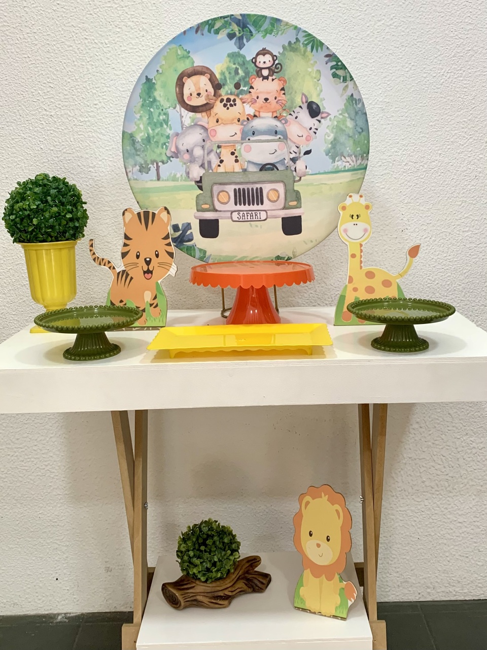 Safari Com Mesa - Vernizzi Decorações 