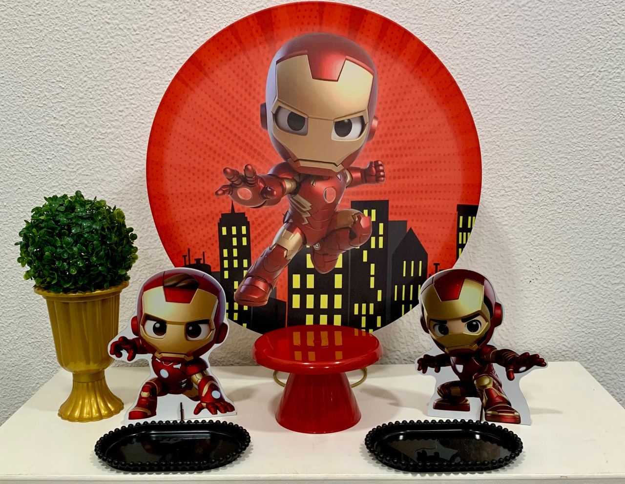 Homem de Ferro Cut - Vernizzi Decorações 