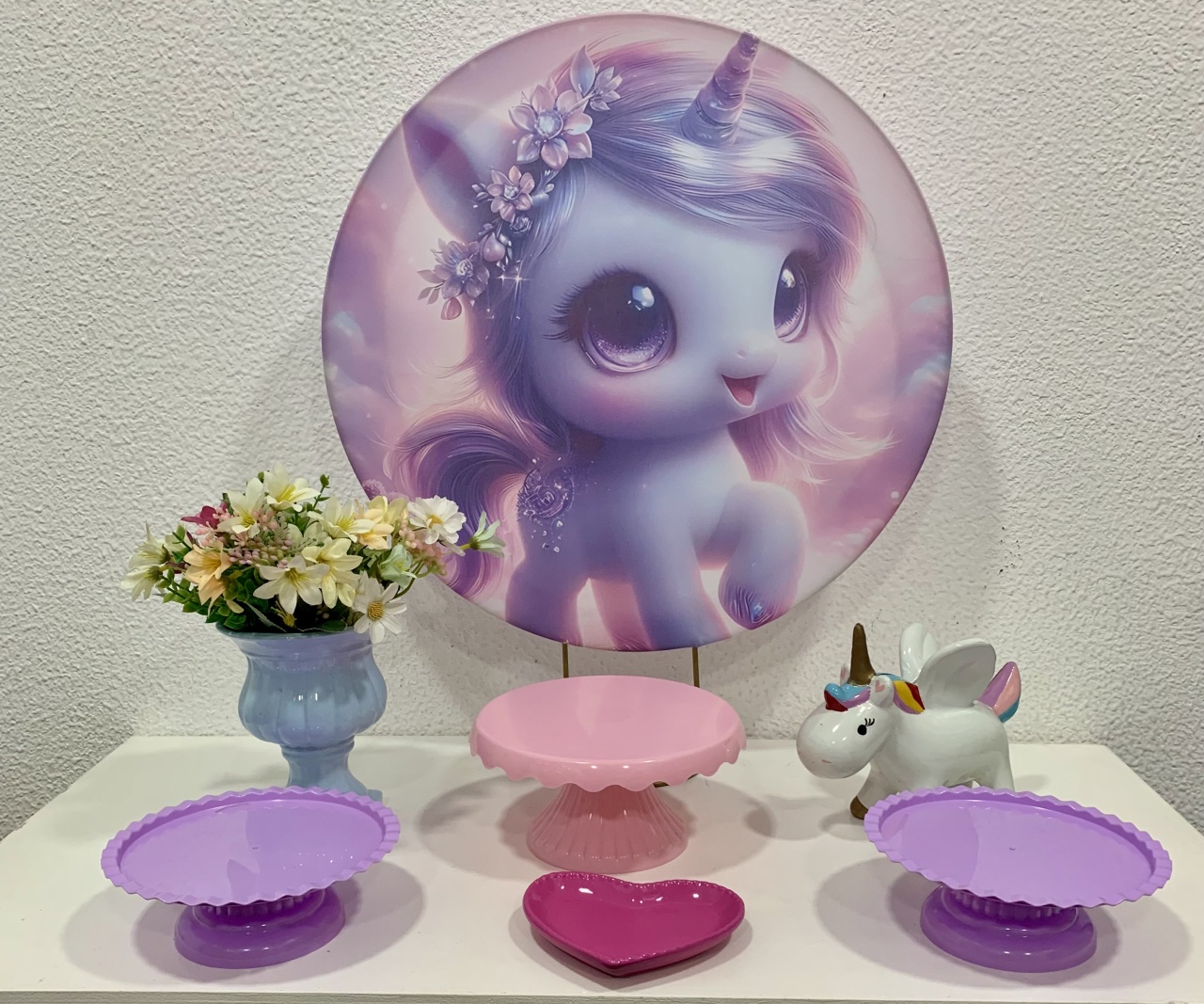 Unicórnio 2 - Vernizzi Decorações 
