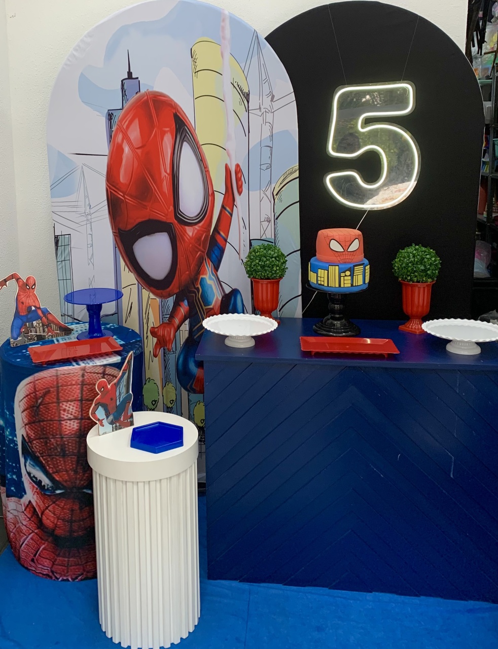 Homem Aranha Ouro Cute - Vernizzi Decorações 