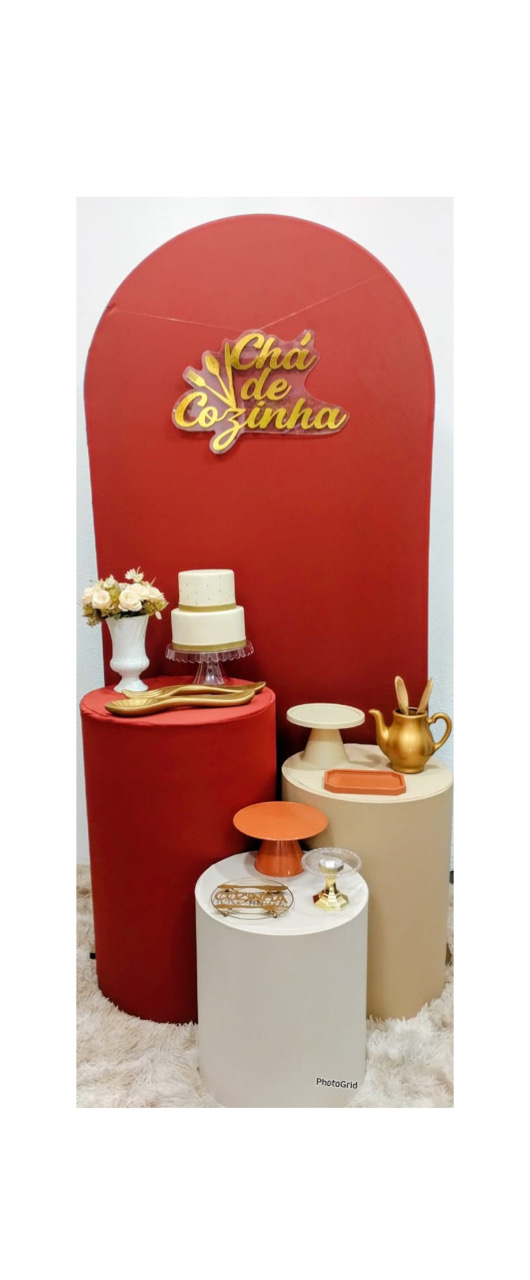 Chá de Cozinha Romano - Vernizzi Decorações 