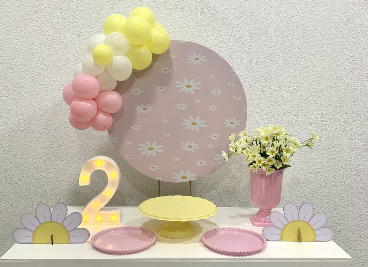Margarida Com Balão - Vernizzi Decorações 