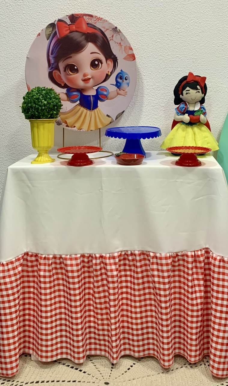 Kit Festa Na Mesa Branca de Neve - Vernizzi Decorações 