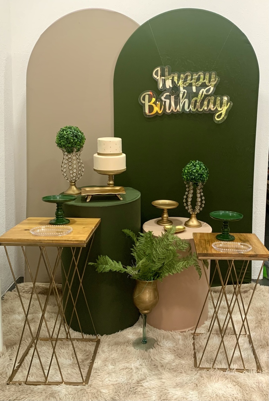 Verde E Bege - Vernizzi Decorações 