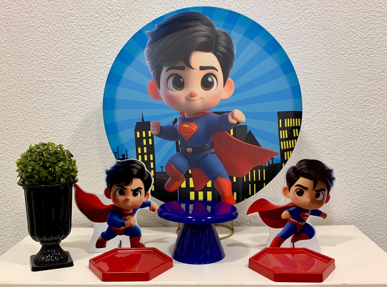 Super Homem - Vernizzi Decorações 