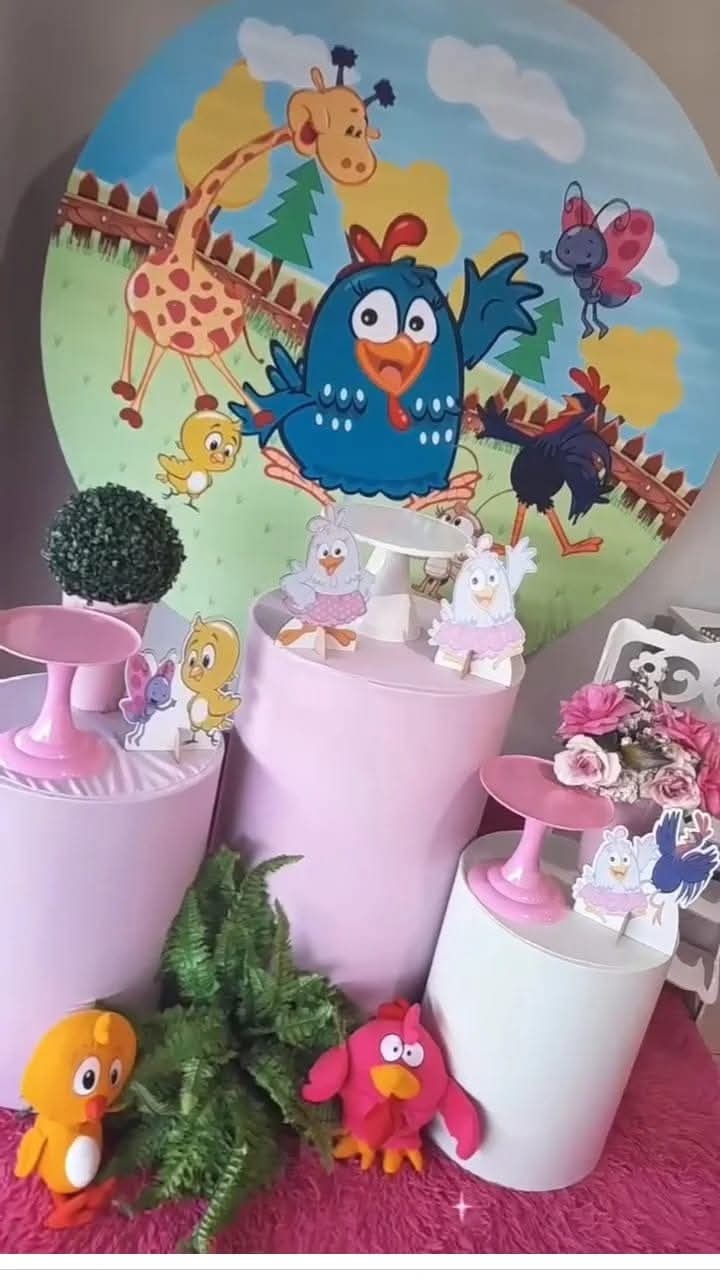 Galinha Pintadinha Simples - FRANCIANI  neres virgens