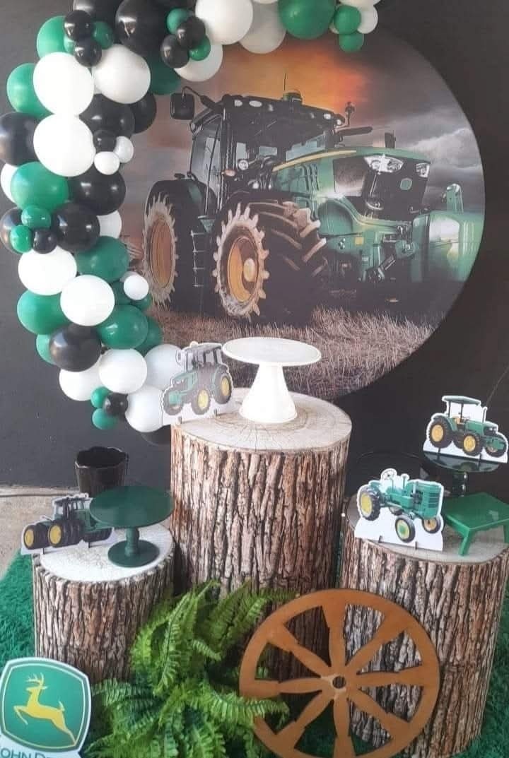 Decoracao Trator - FRANCIANI  neres virgens