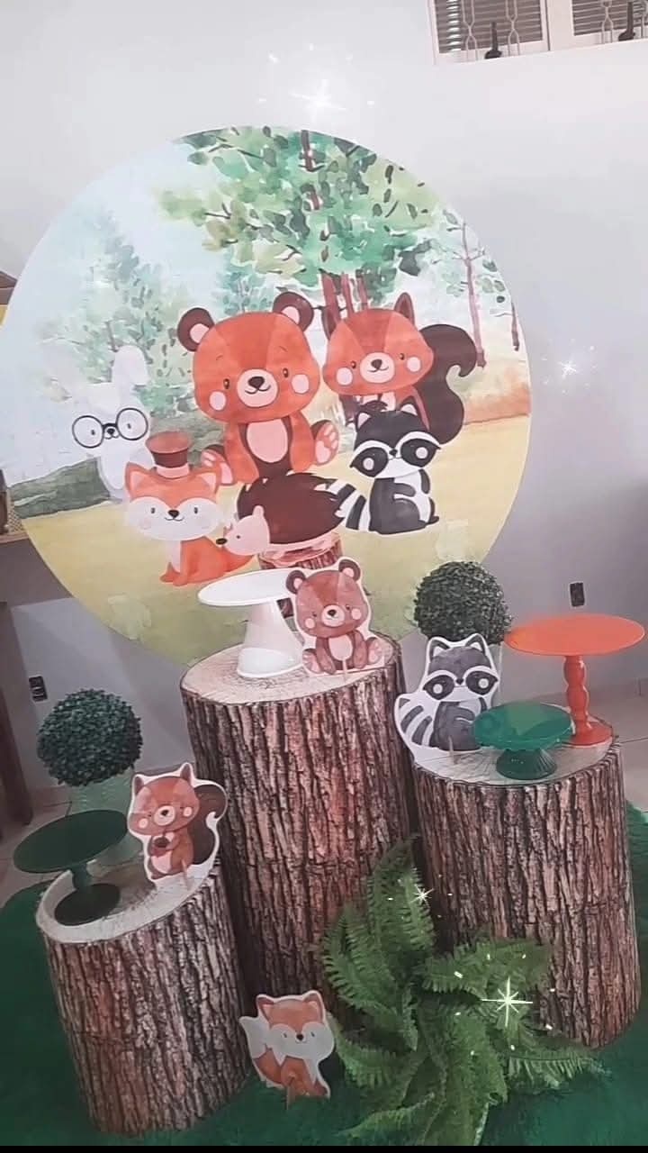 Animais da Floresta - FRANCIANI  neres virgens