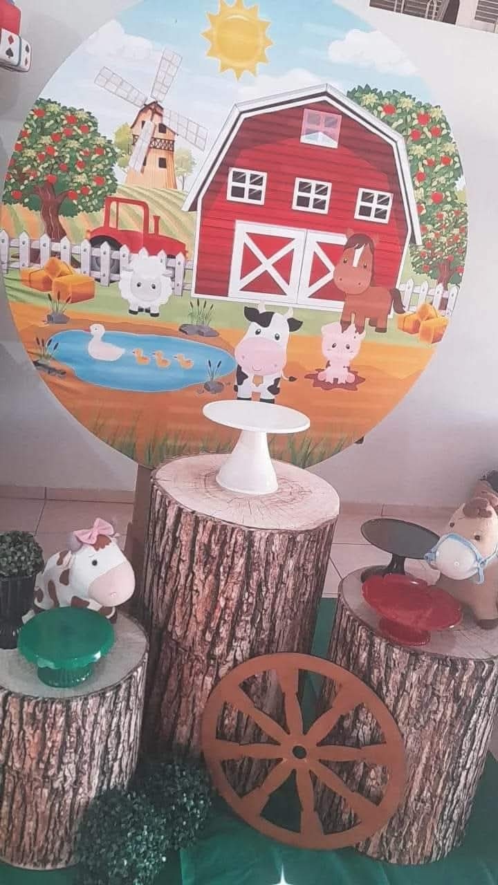 Decoracao Fazendinha - FRANCIANI  neres virgens