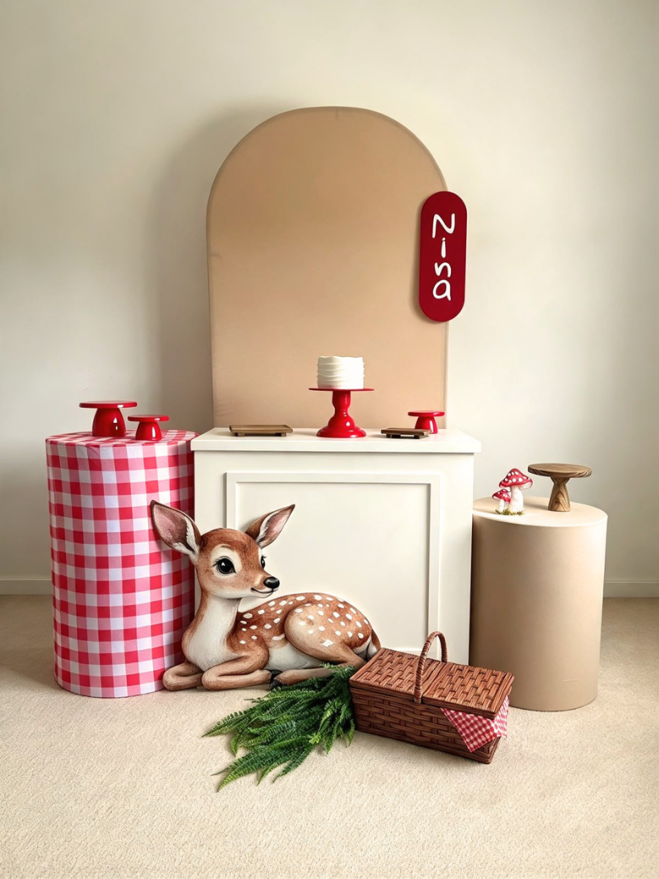 Kit Bosque / Picnic (3) - AVELÃ DECOR
