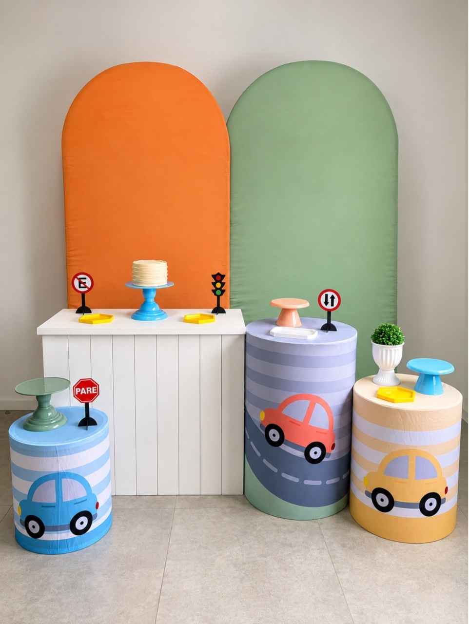 Kit Carrinhos (3) - AVELÃ DECOR