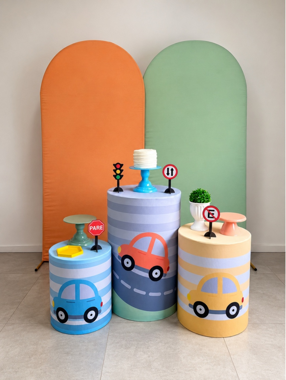 Kit Carrinhos (2) - AVELÃ DECOR