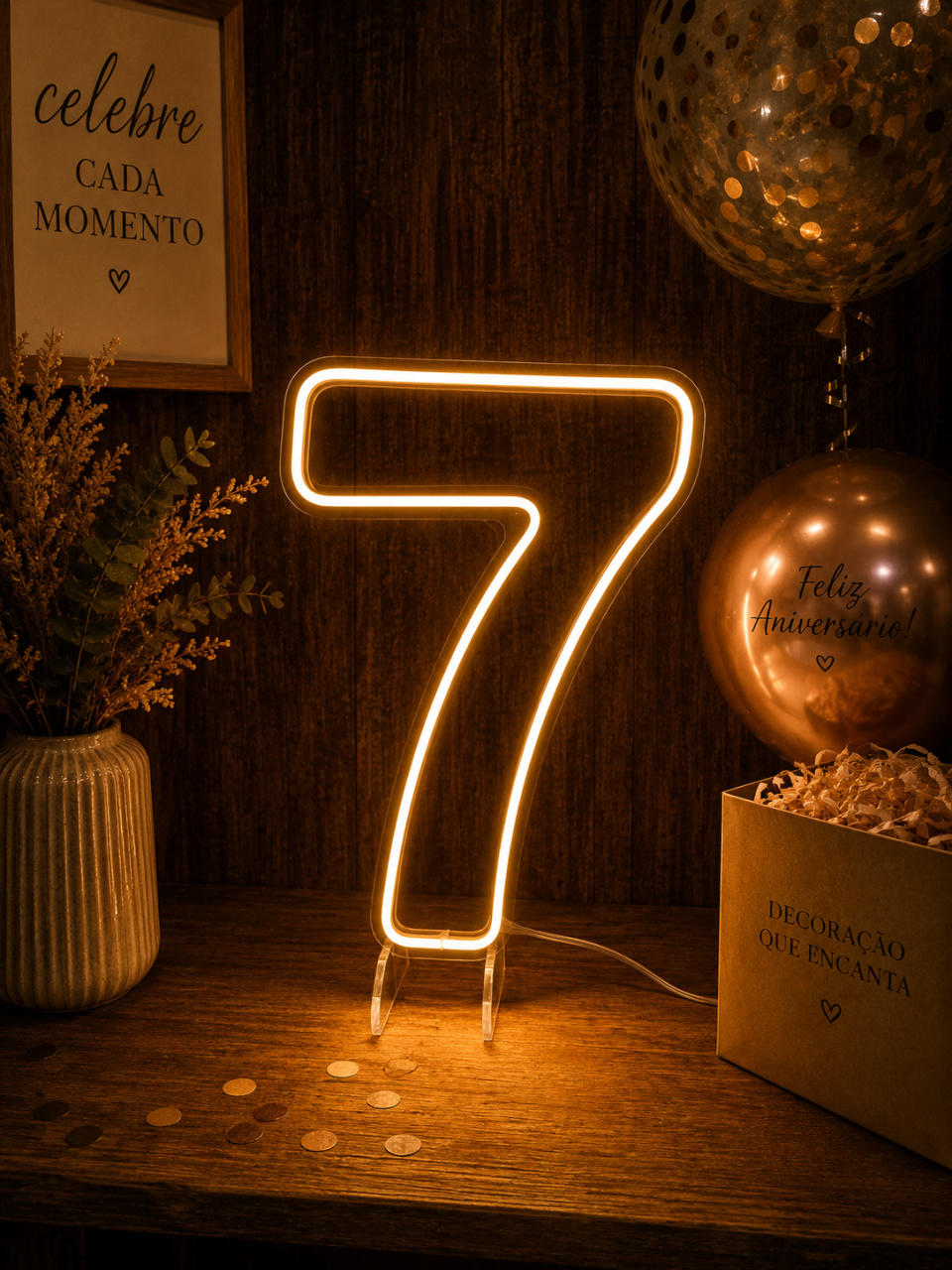 Número de Led 7 - Meu acervo 