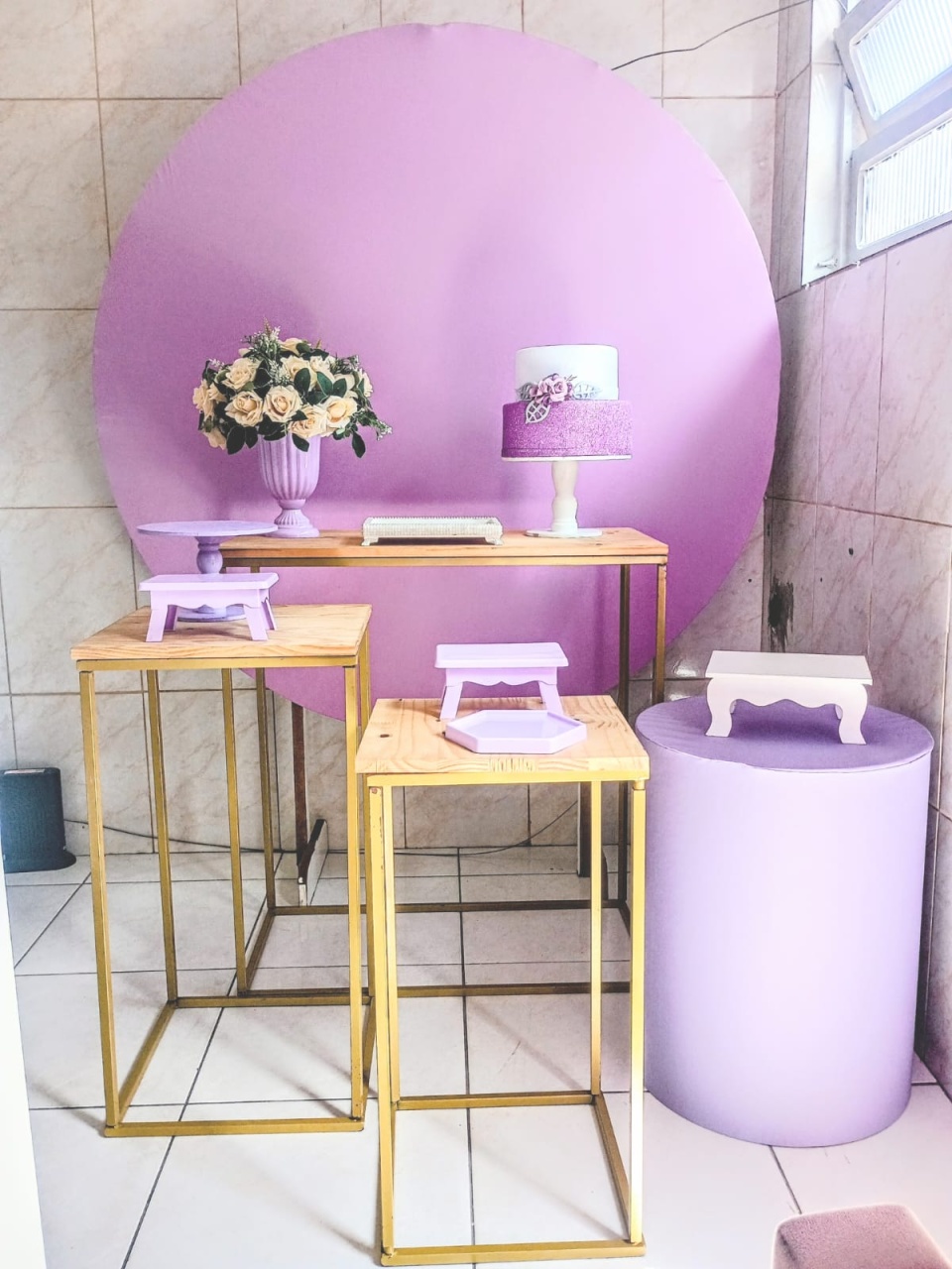 Decoração Lilas - KaypemiLocações 