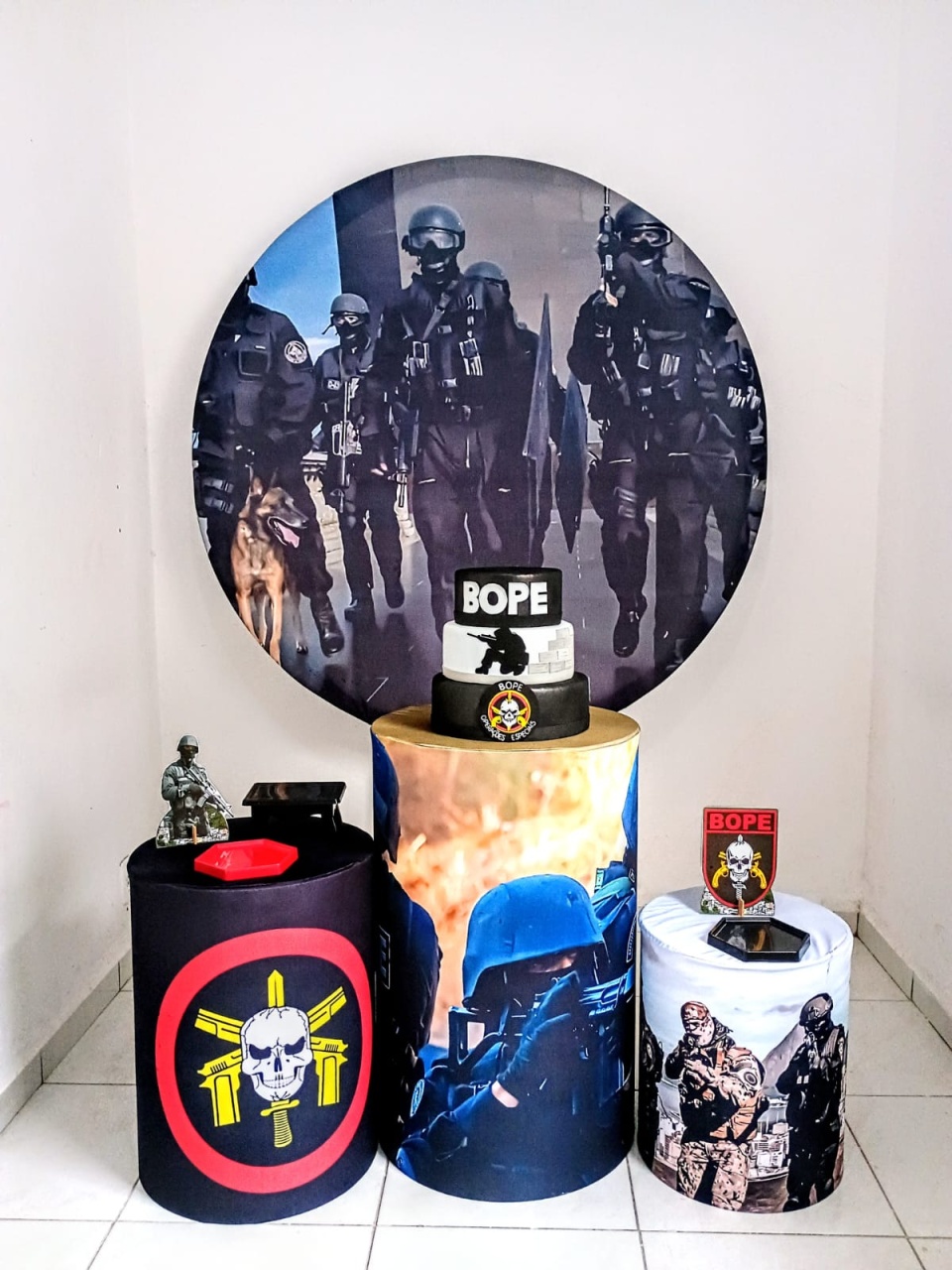 Kit Bronze Bope - KaypemiLocações 