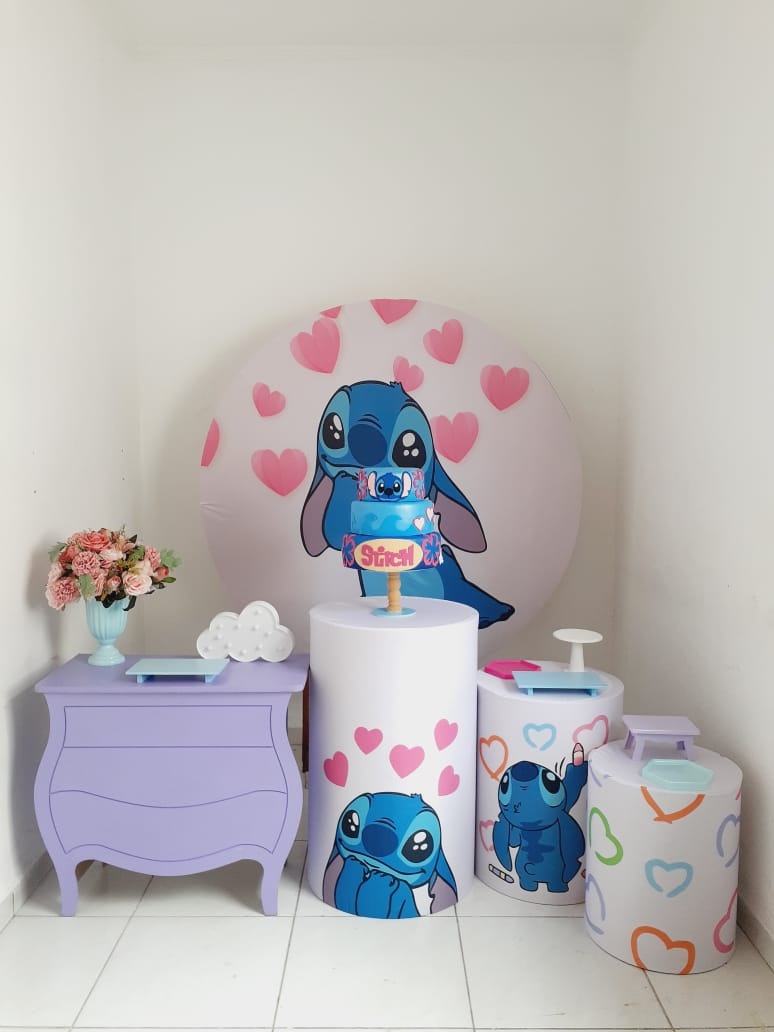 Kit Ouro Stitch Coração - KaypemiLocações 