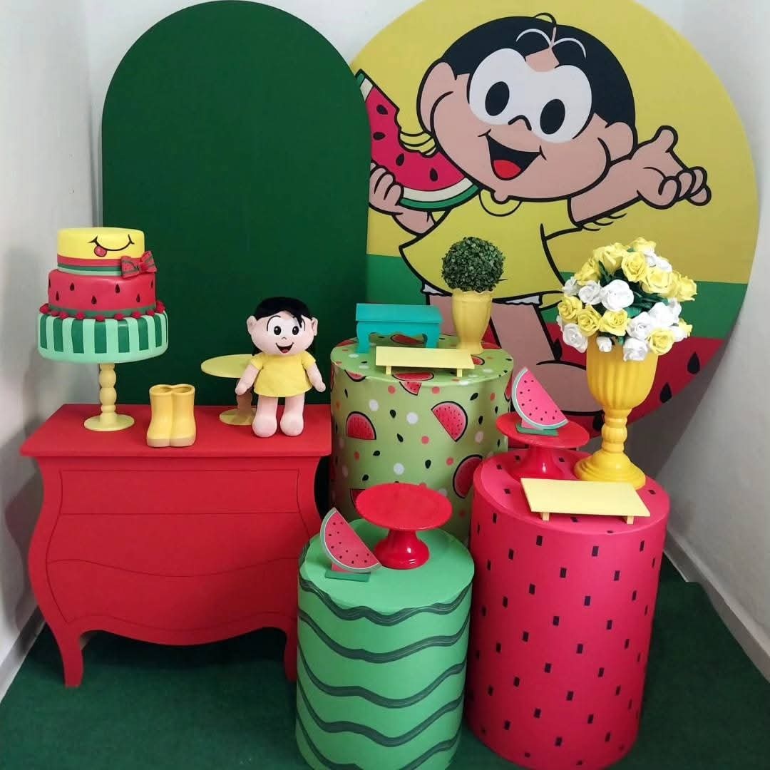 Kit Luxo Magali Fundo Amarelo - KaypemiLocações 