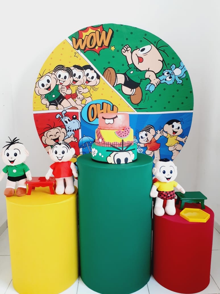 Kit Bronze Turma da Mônica - KaypemiLocações 