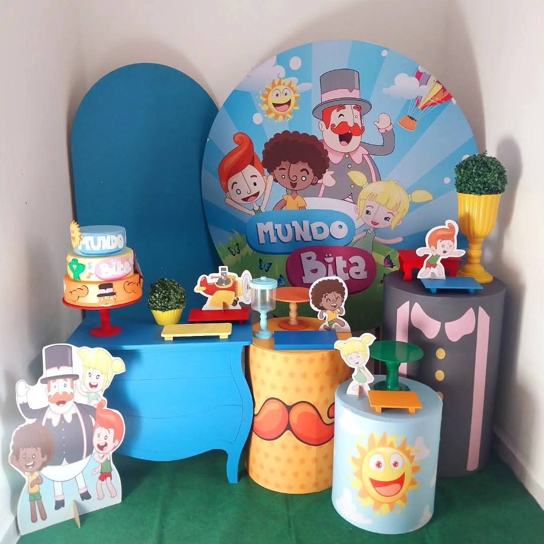 Kit Luxo Mundo Bita - KaypemiLocações 