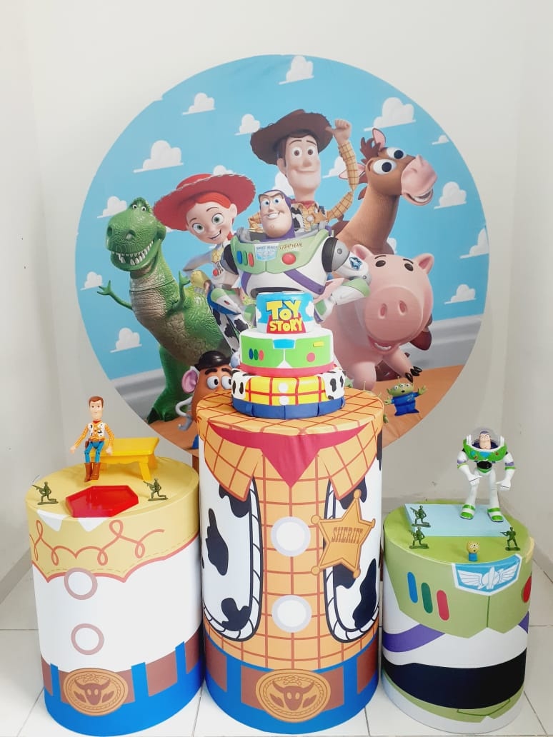 Kit Bronze Toy Story - KaypemiLocações 