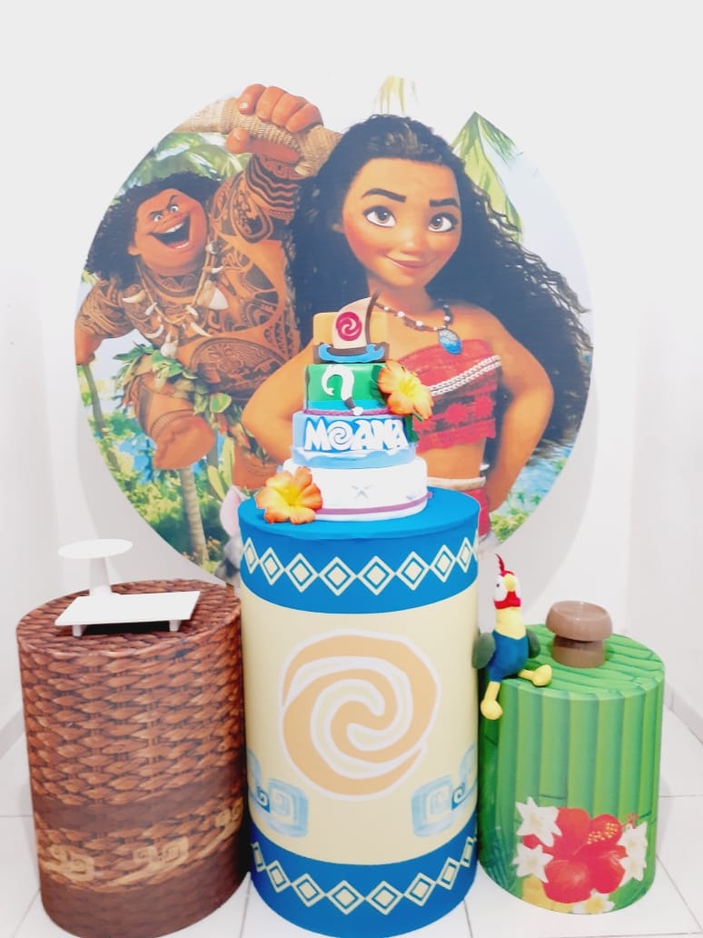 Kit Bronze Moana E Maui - KaypemiLocações 