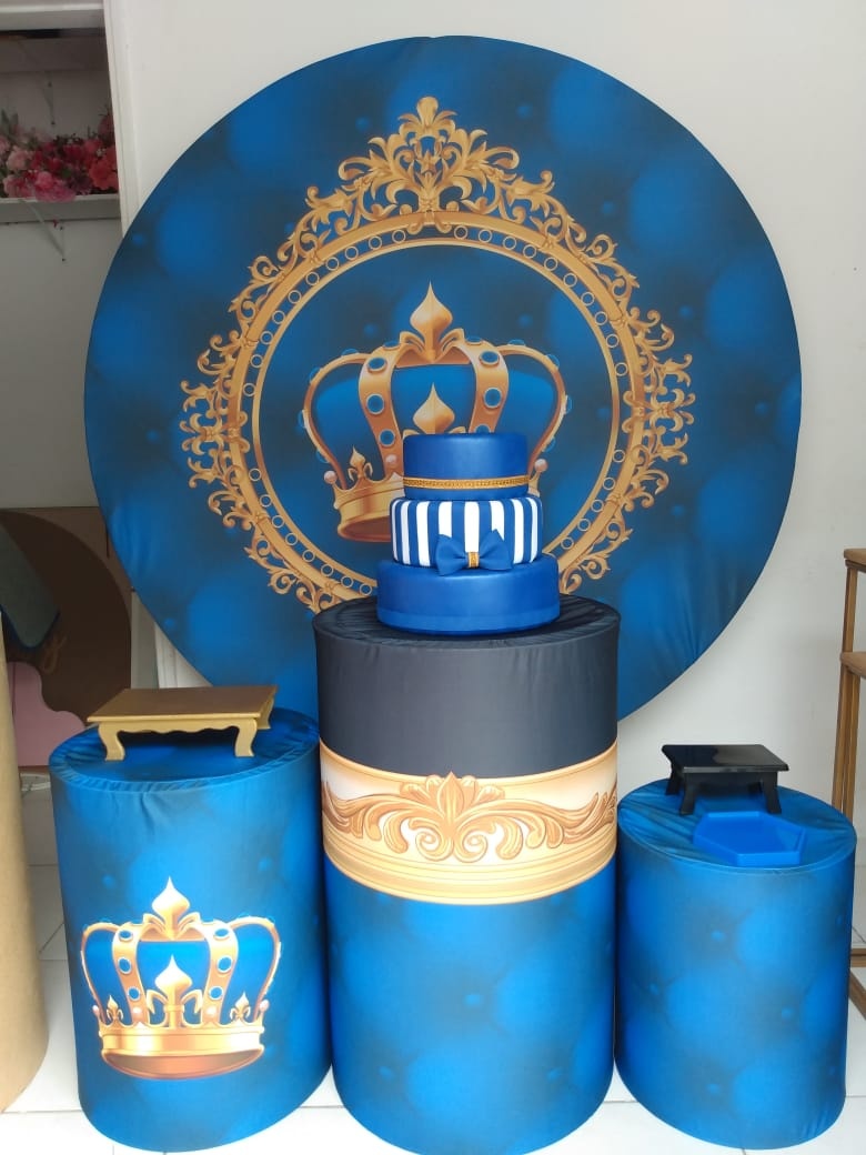 Kit Bronze Realeza Azul - KaypemiLocações 