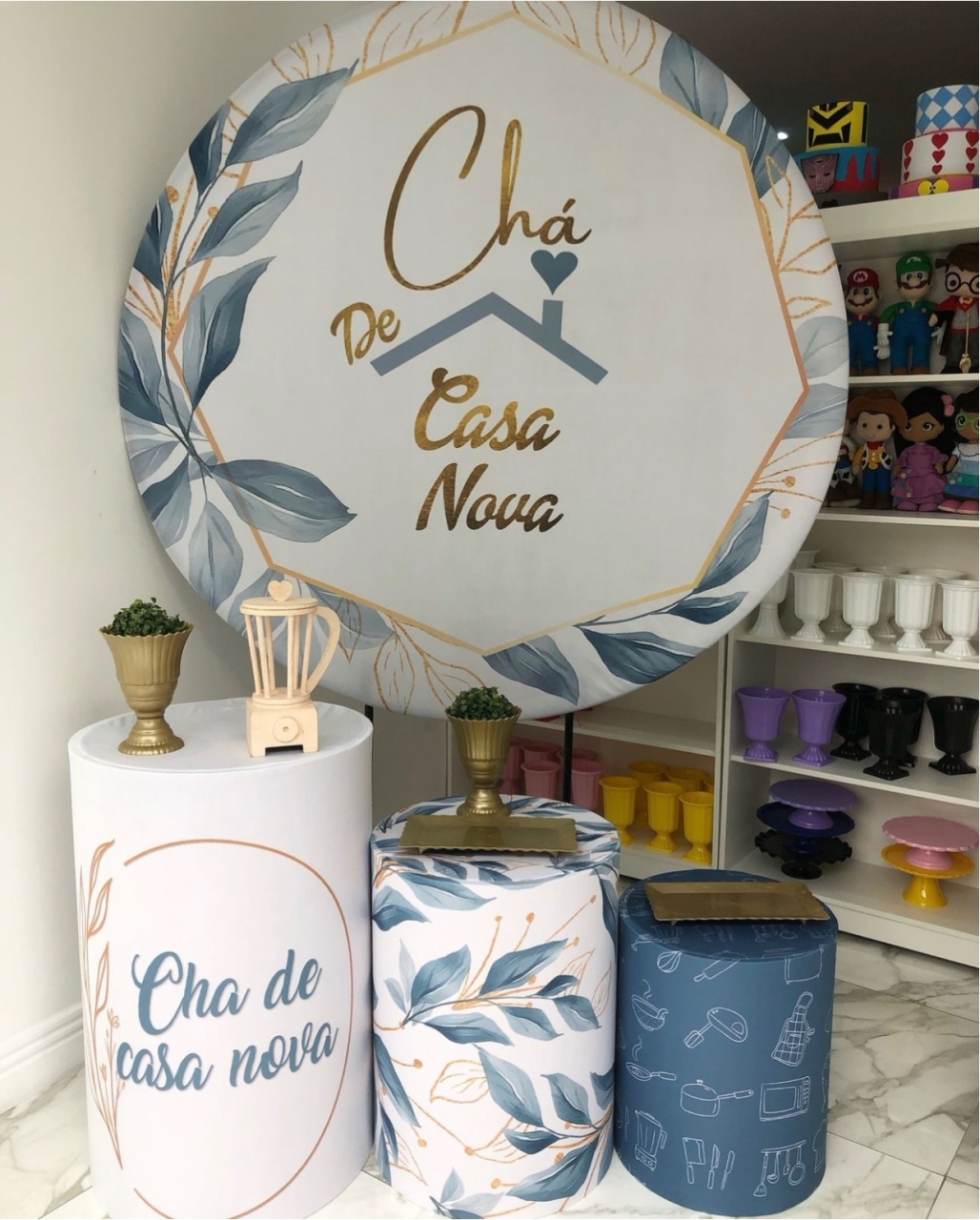Casa Nova Azul - Mundo dos Sonhos