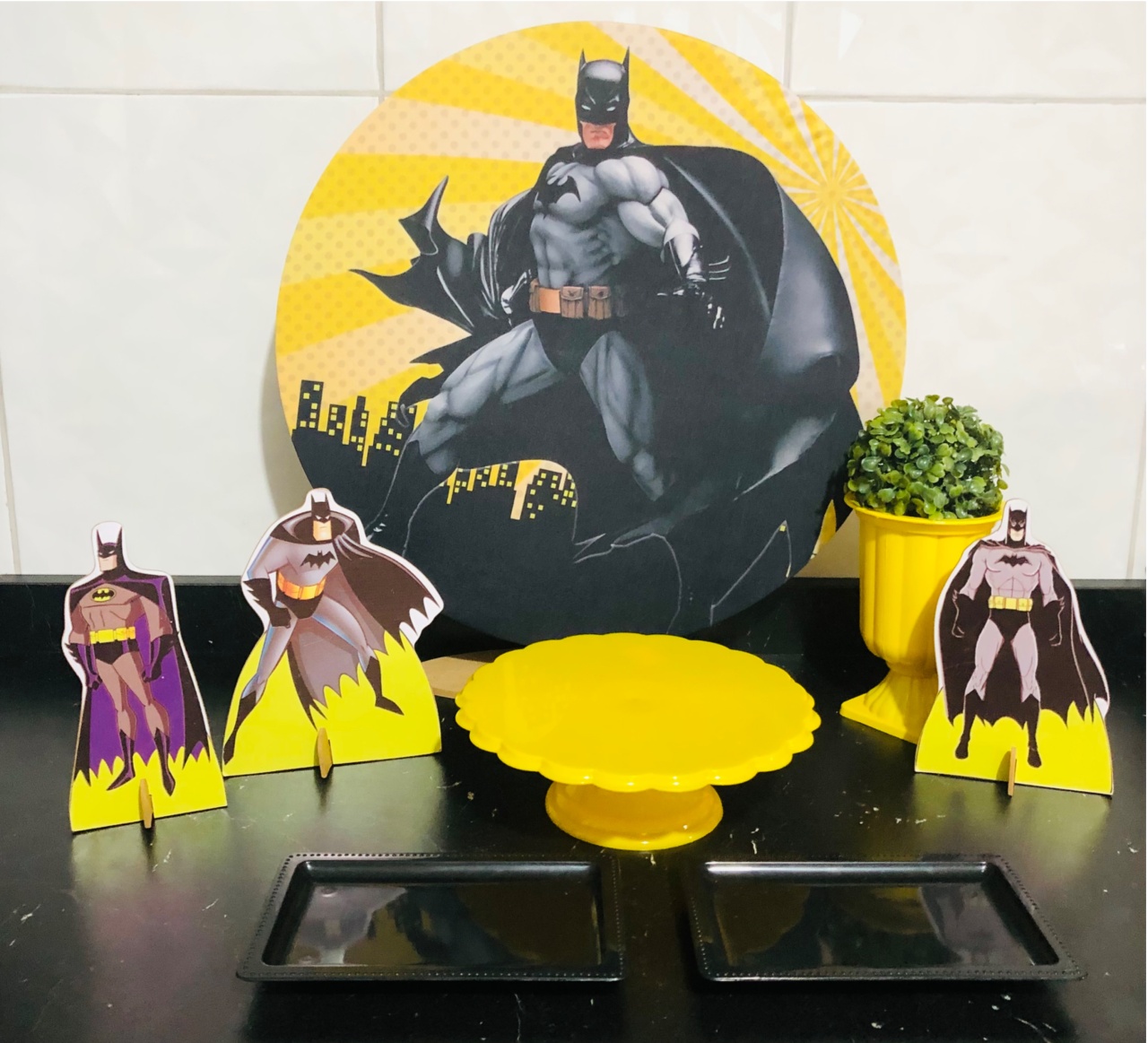 Kit de Mesa Batman - Mundo dos Sonhos