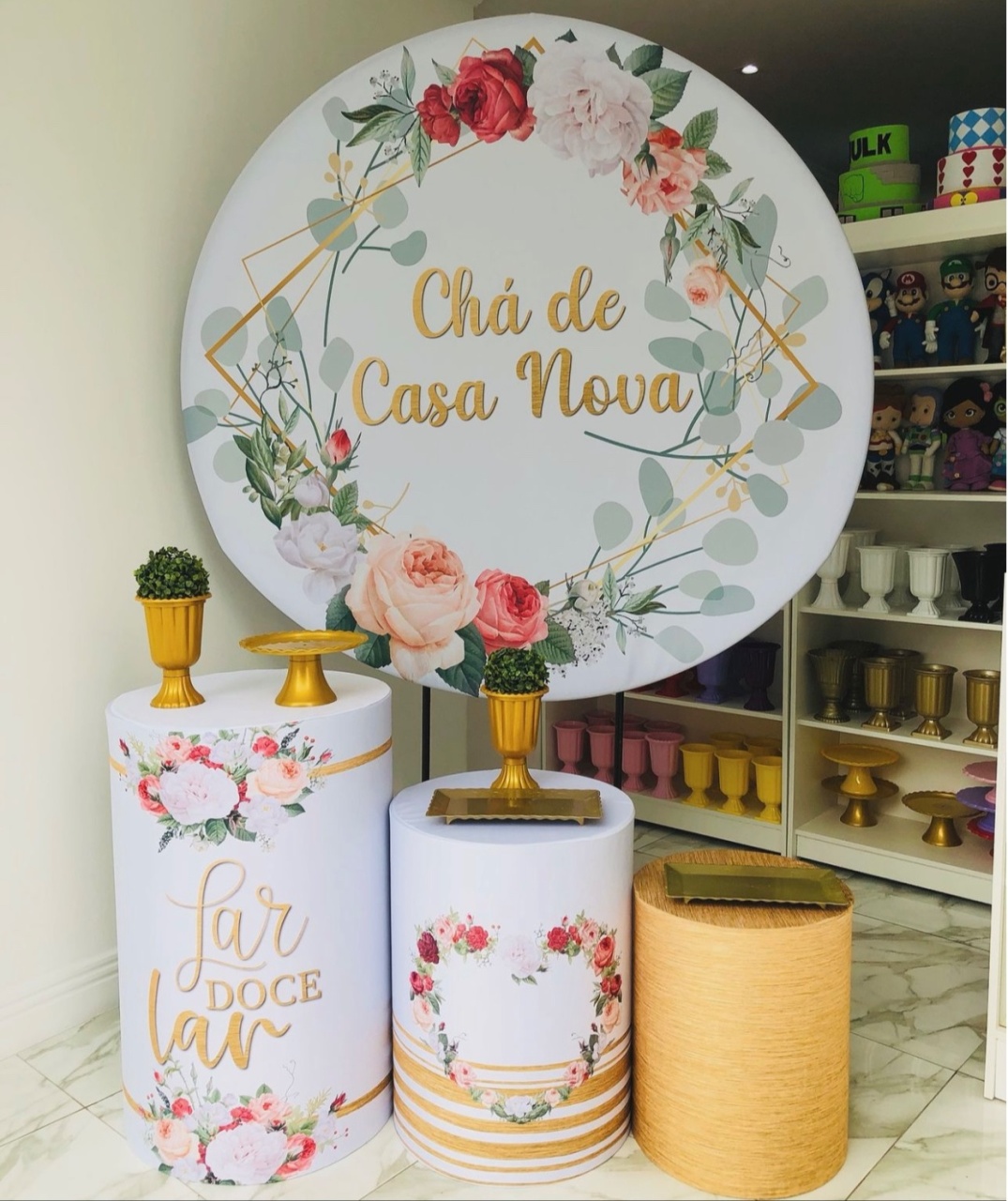 Chá Casa Nova Floral - Mundo dos Sonhos