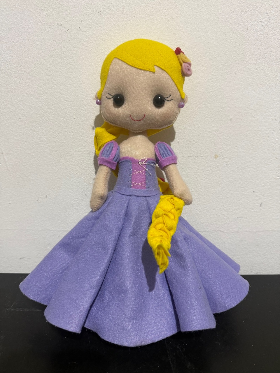 Feltro Princesa Rapunzel - Mundo dos Sonhos