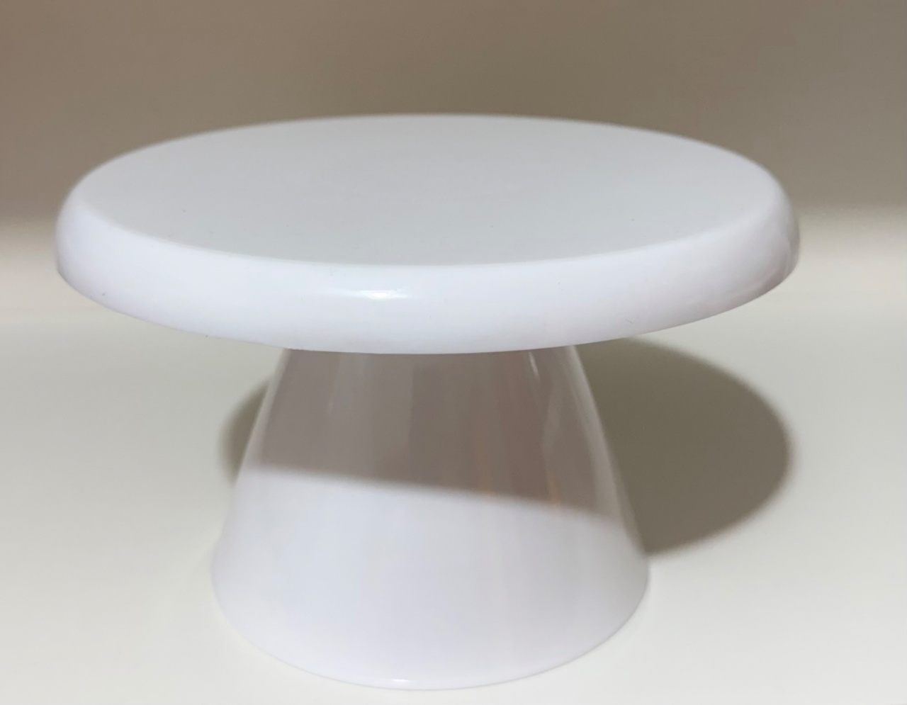 Boleira Cogumelo Branca 17Cm - Mundo dos Sonhos