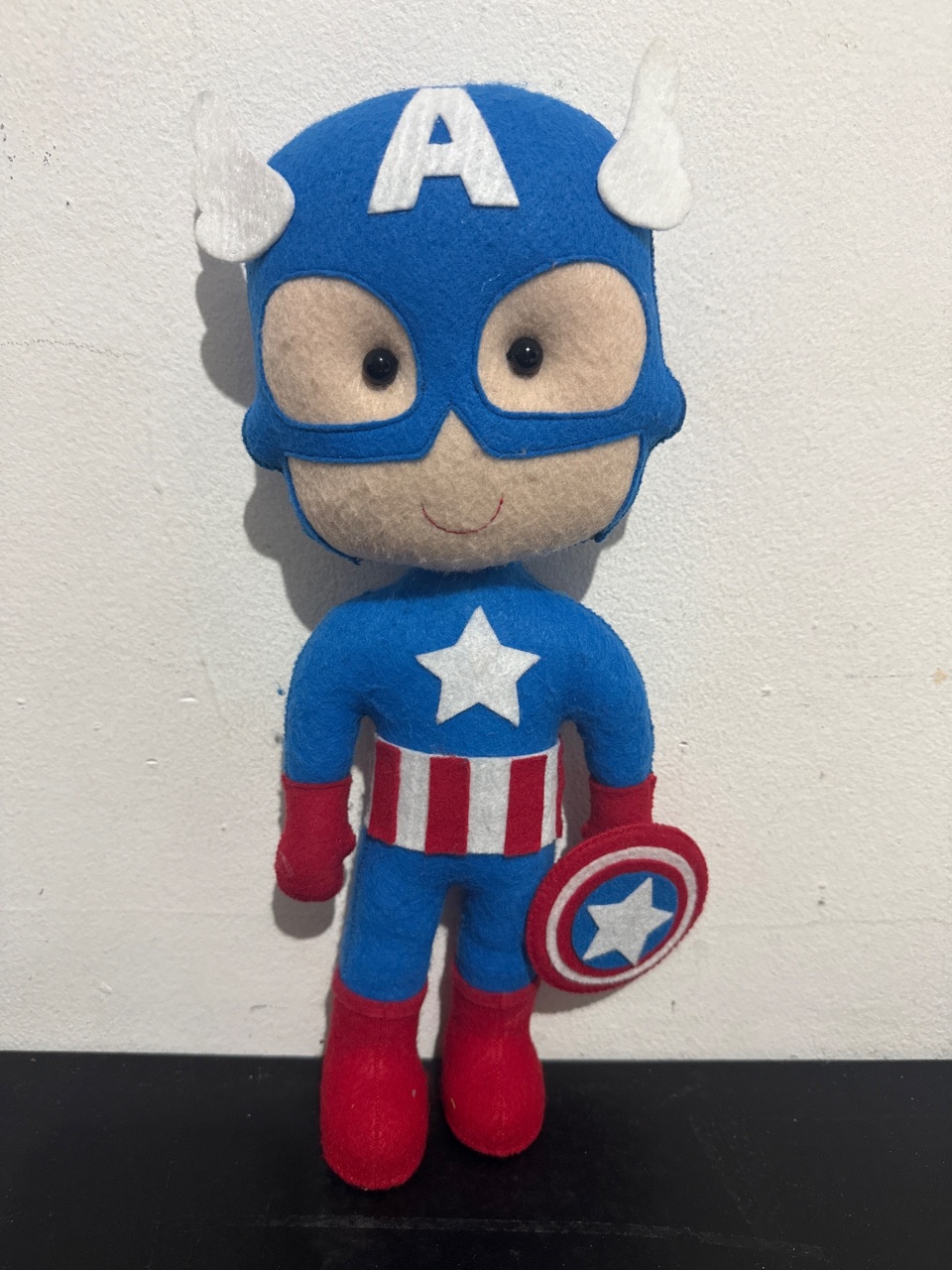 Feltro Capitão América - Mundo dos Sonhos