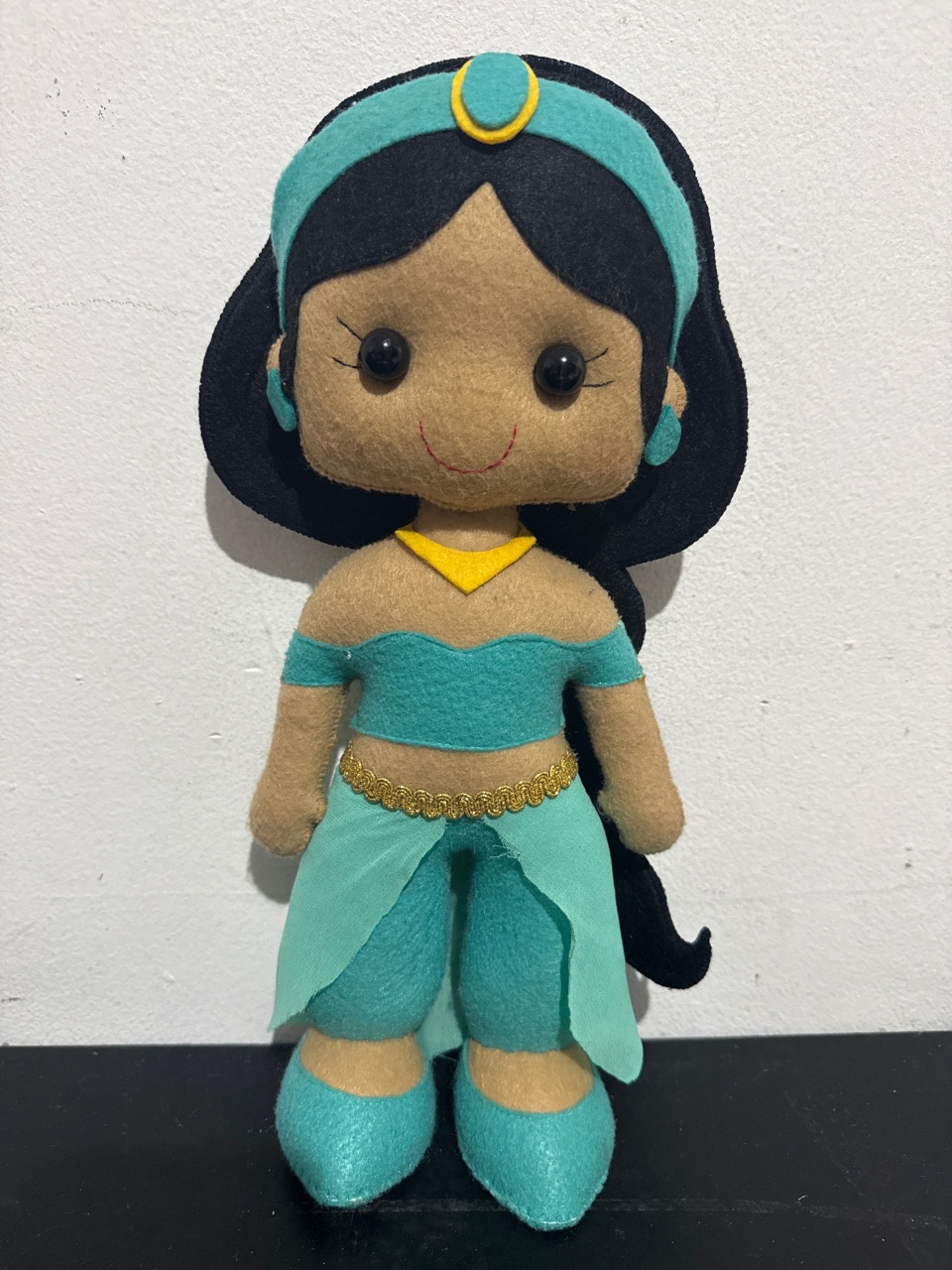 Feltro Princesa Jasmine - Mundo dos Sonhos