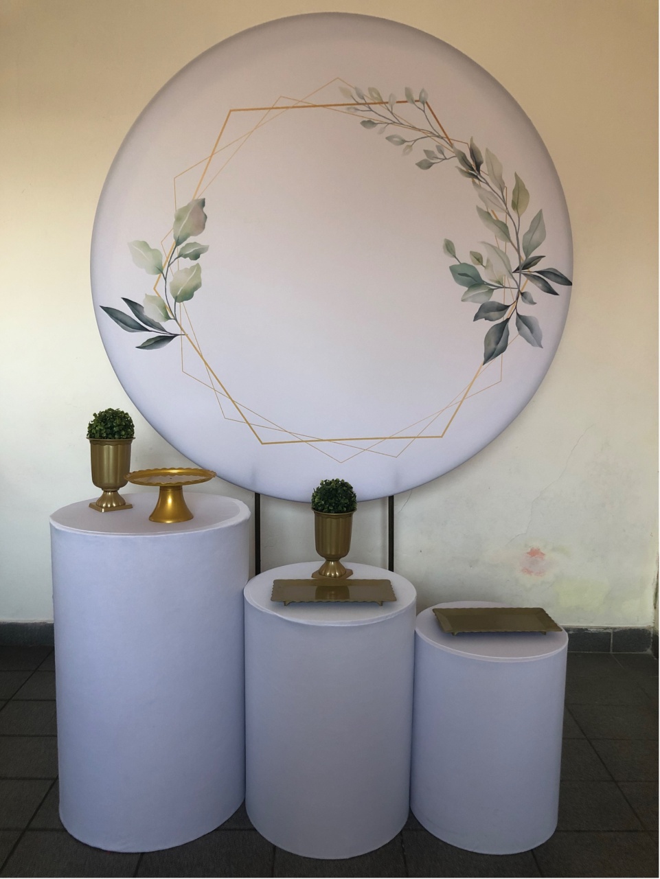 Foral Verde Olívia - Mundo dos Sonhos
