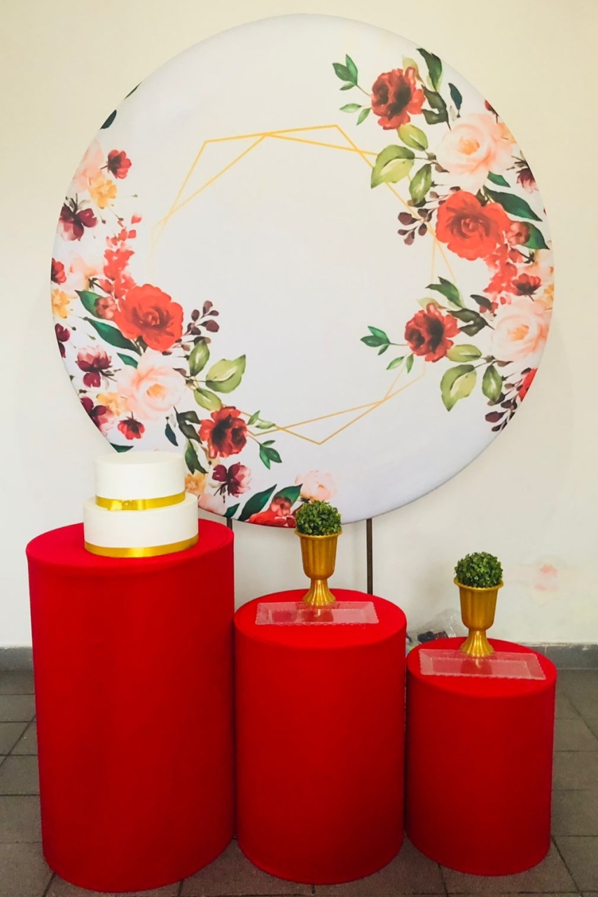 Floral Vermelho - Mundo dos Sonhos