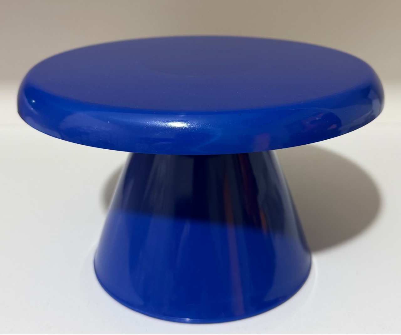 Boleira Cogumelo Azul Royal 17 Cm - Mundo dos Sonhos