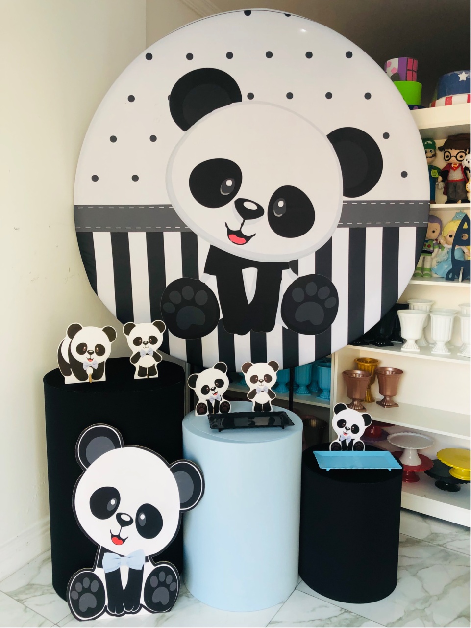 Urso Panda Menino - Mundo dos Sonhos