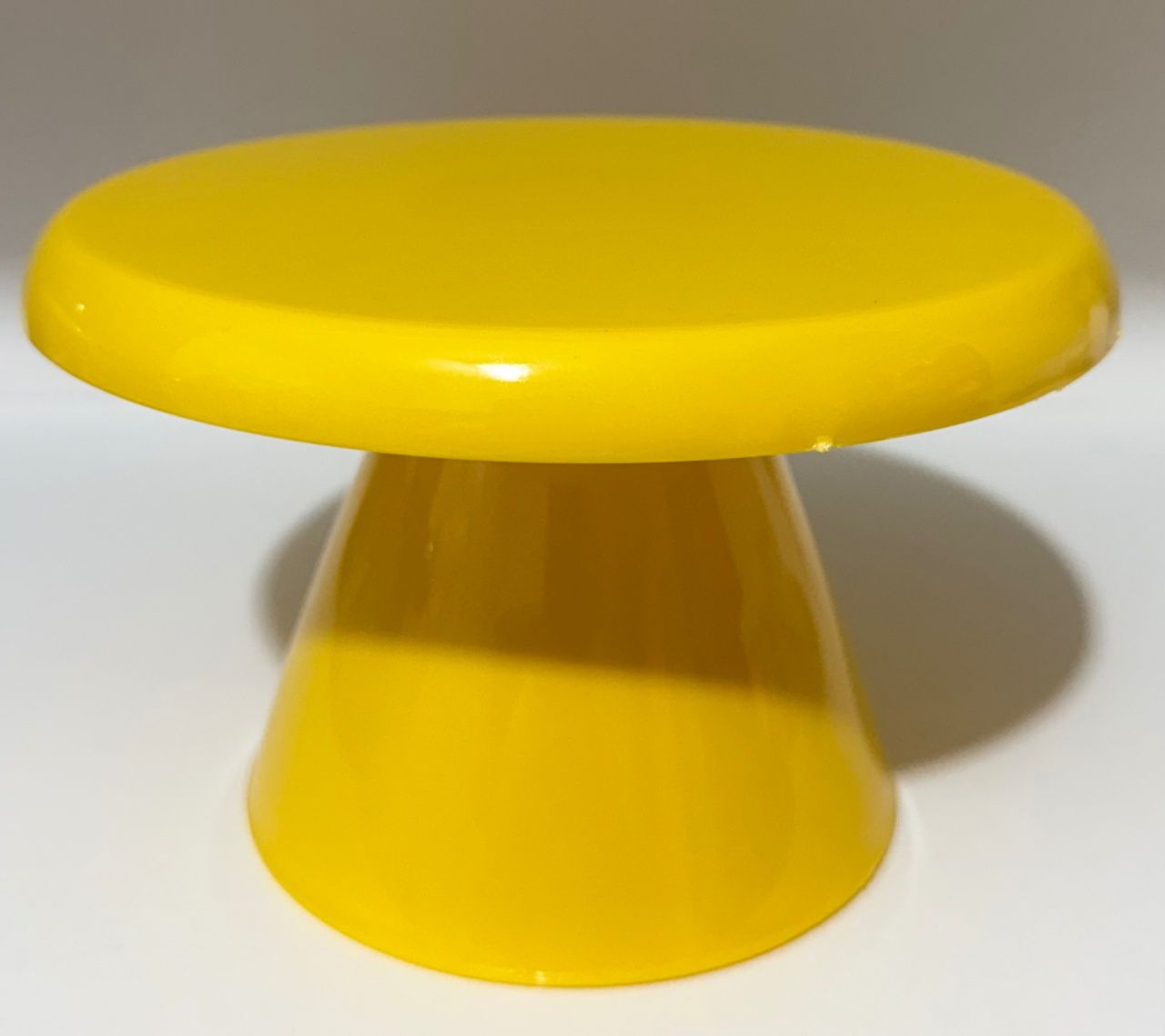Boleira Cogumelo Amarelo 17 Cm - Mundo dos Sonhos