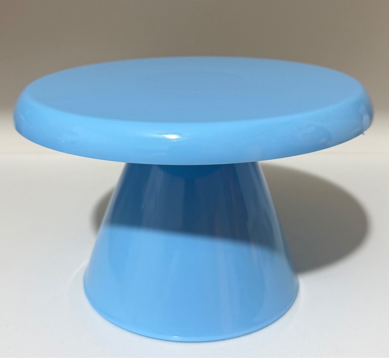 Boleira Cogumelo Azul Bebê 17 Cm - Mundo dos Sonhos