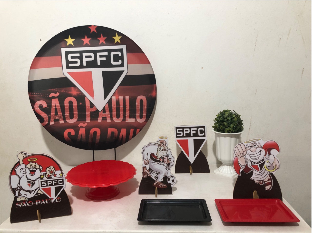 Kit de Mesa São Paulo - Mundo dos Sonhos