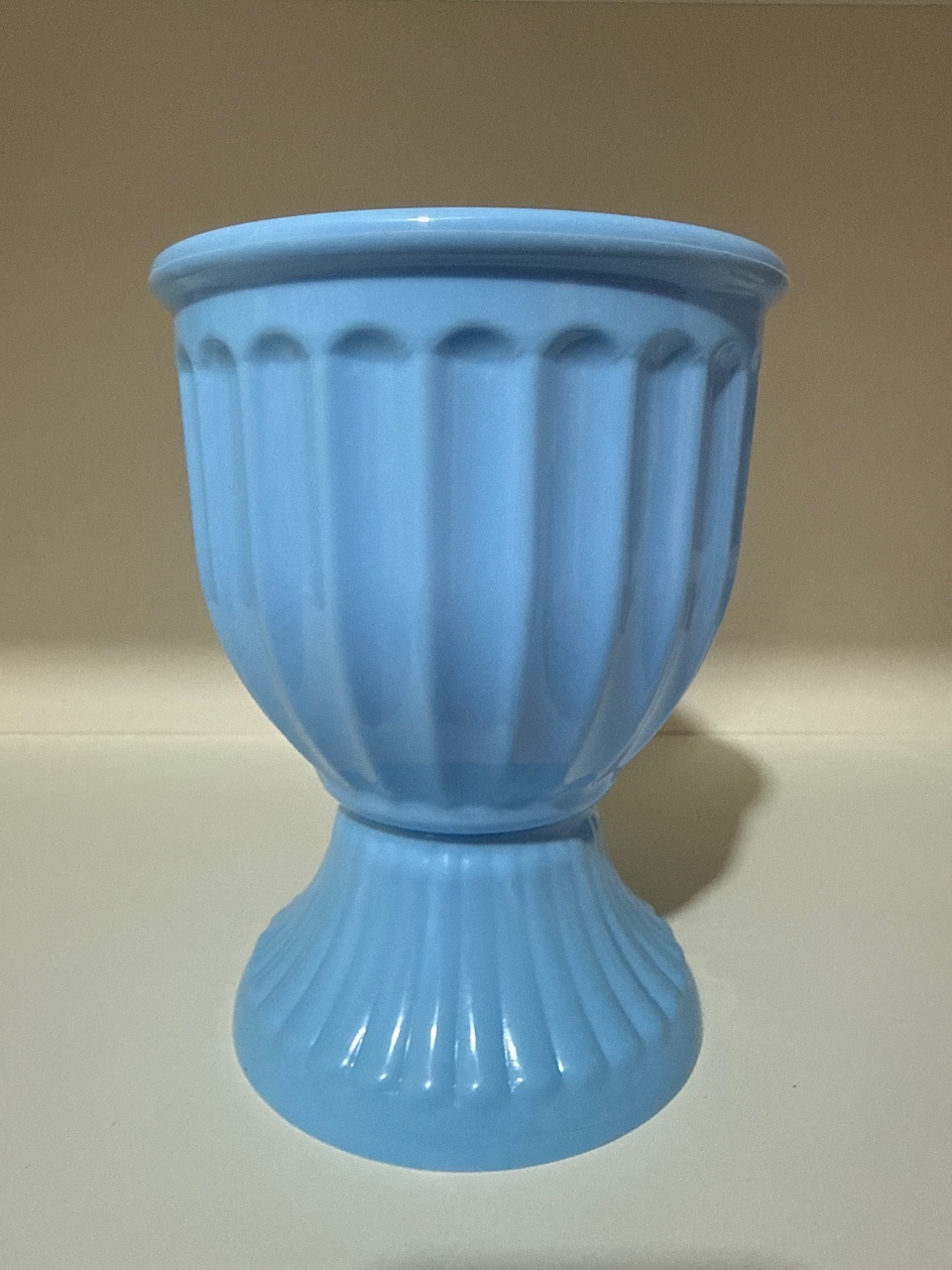 Vaso Romano Azul Bebê - Mundo dos Sonhos