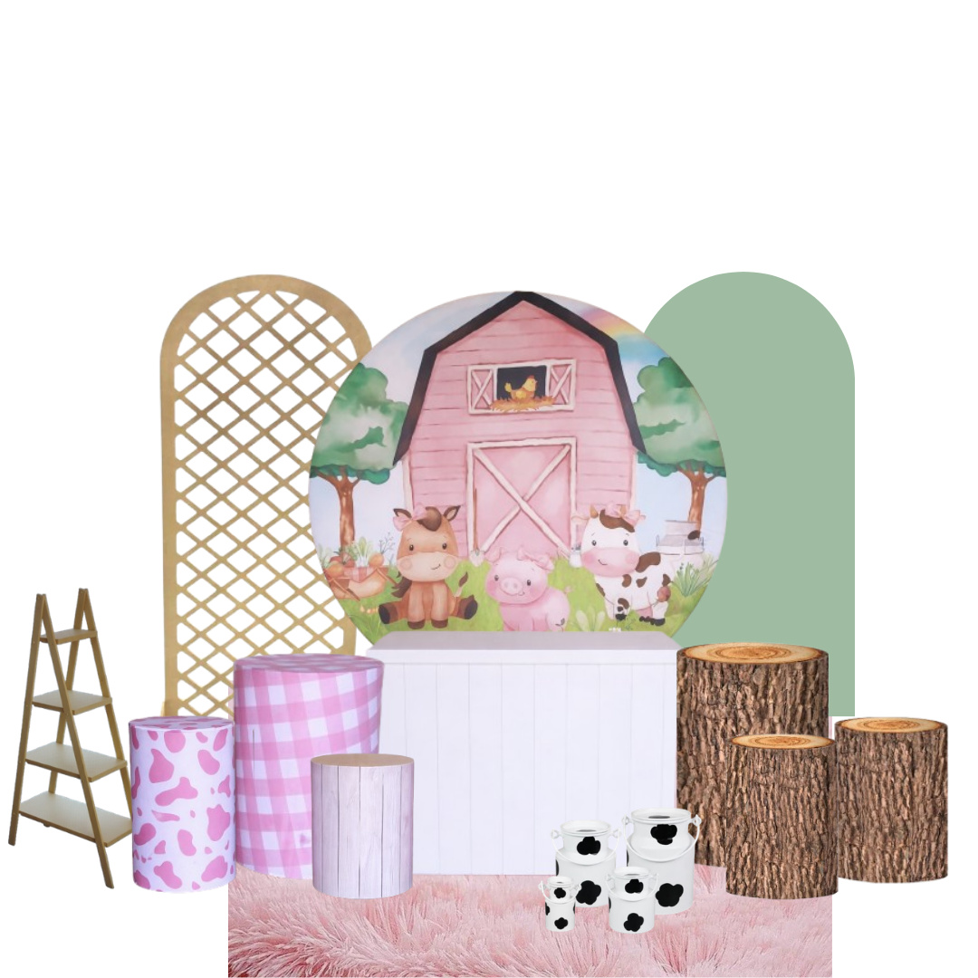 Fazenda Kit 4 - Festive Decora 