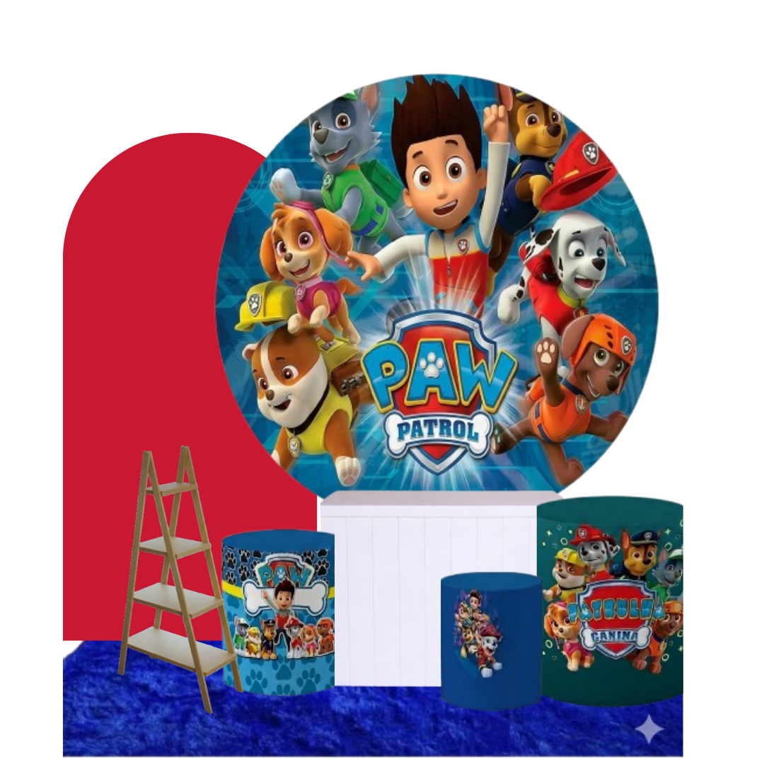 Patrulha Canina Kit 3/2 - Festive Decora 
