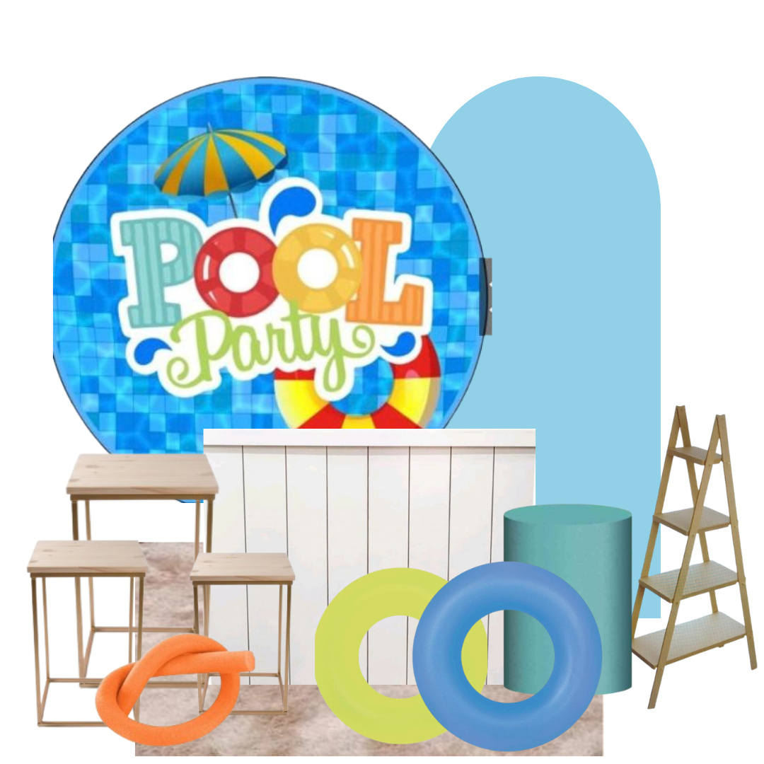 Pool Party Kit 3/4 - Festive Decora 