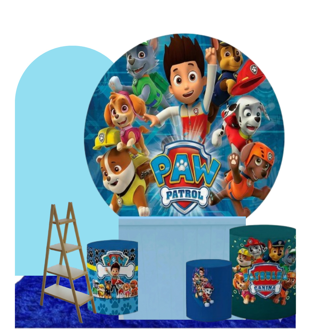 Patrulha Canina Kit 3/3 - Festive Decora 