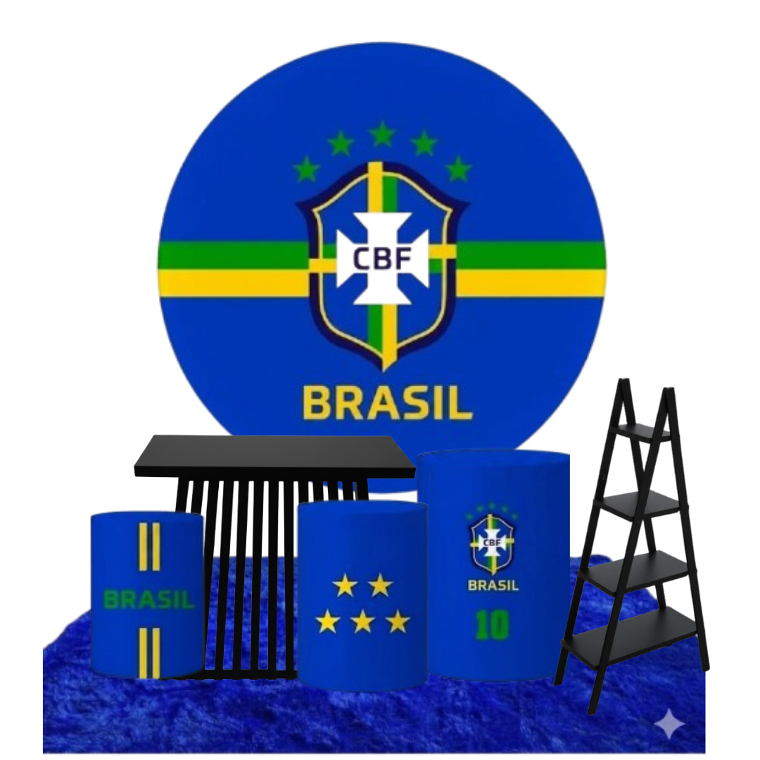 Copa Brasil Kit 2 - Festive Decora 