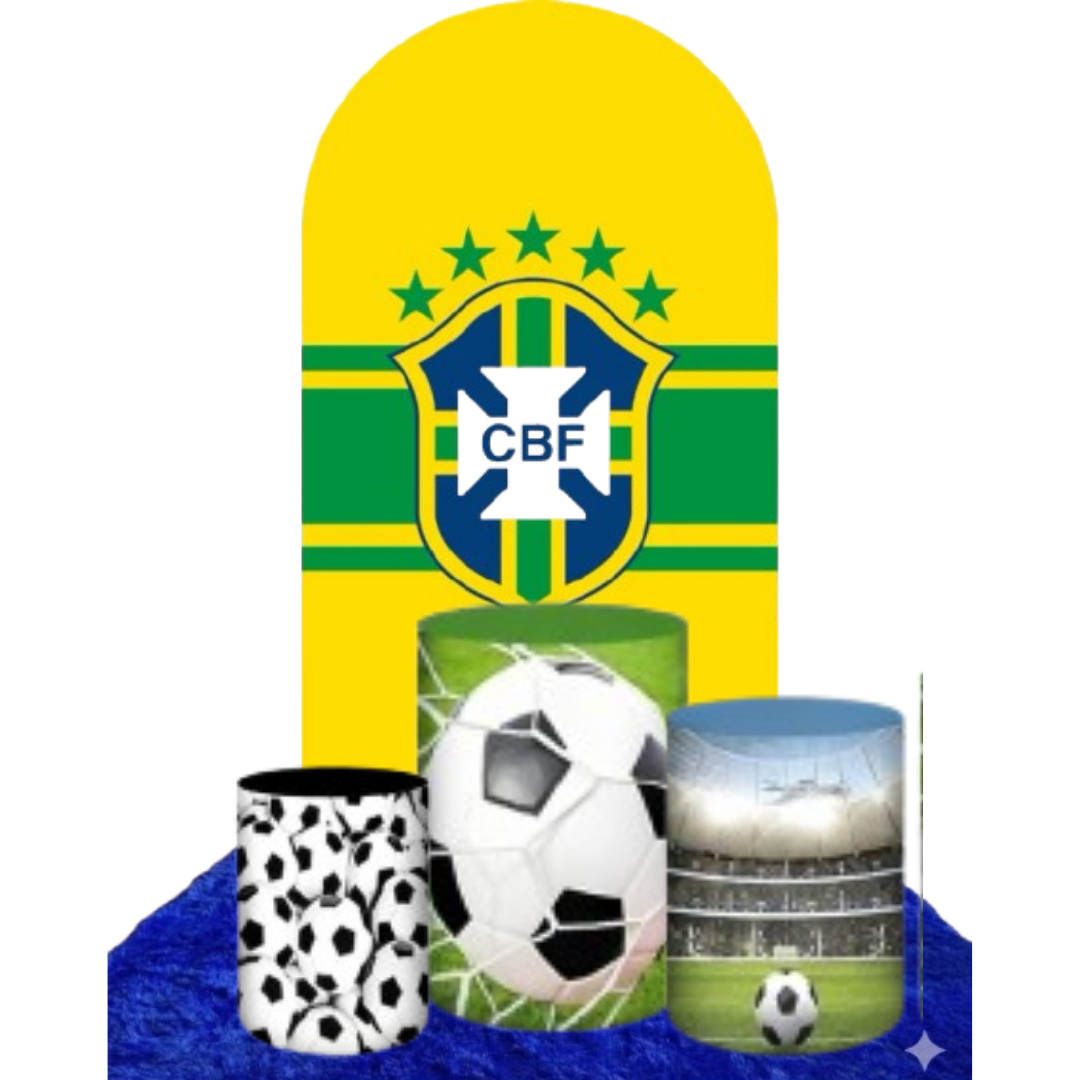 Brasil Copa Kit 1 - Festive Decora 