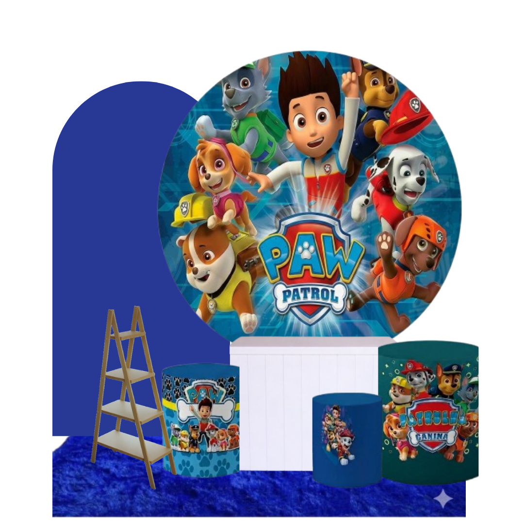 Patrulha Canina Kit 3 - Festive Decora 